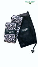 Load image into Gallery viewer, Resistance Band Grey Leopard Print - Medium Strength - DollaLemon
