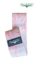 Load image into Gallery viewer, Resistance Band Pink Marble Print  - Medium Strength - DollaLemon
